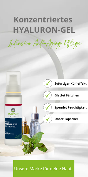 Hyaluron Gel Marke Gr&uuml;newald
